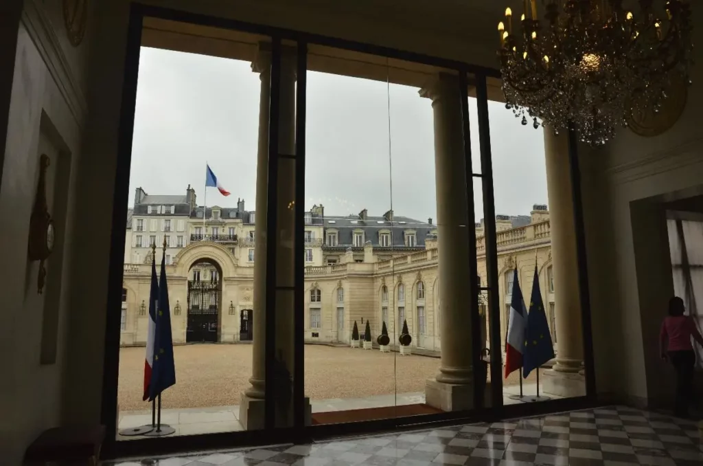 Visite de l'Elysée