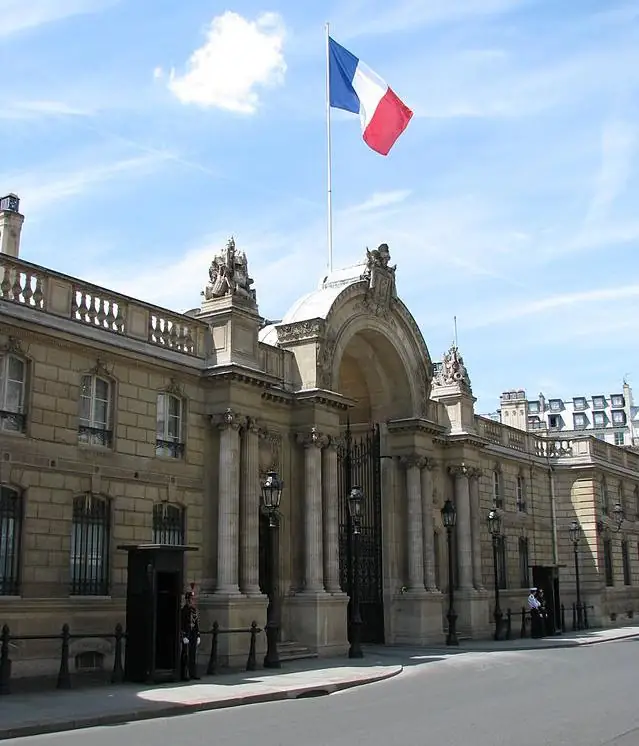 Visite de l'Elysée