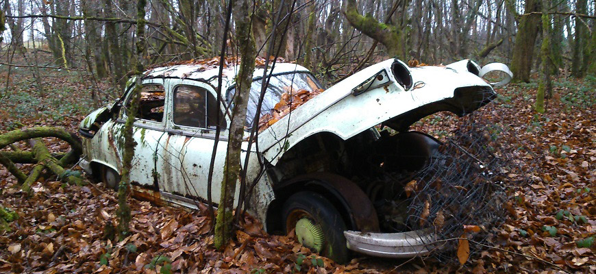 Récupération d'une Panhard-Levassor 17 de 1964