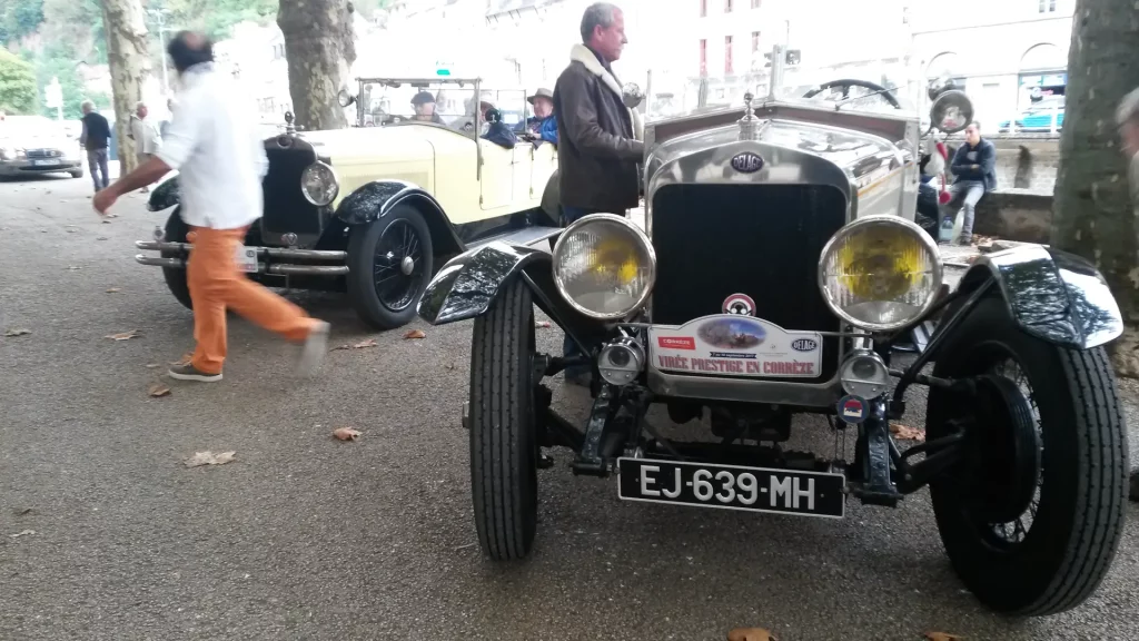 Voiture Delage à Tulle