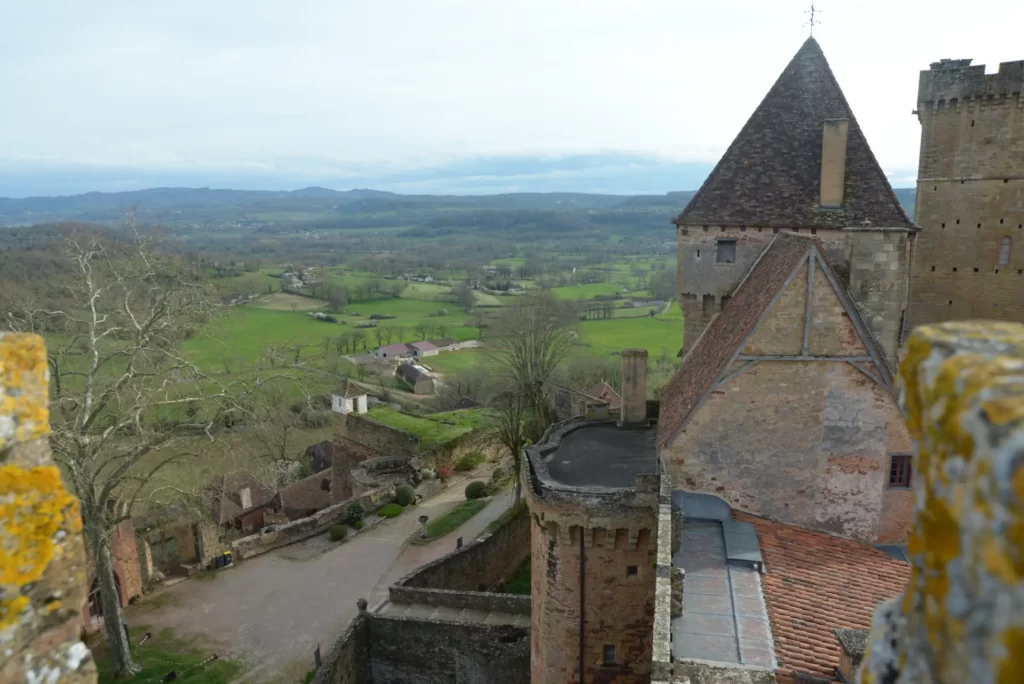 vue du chateau