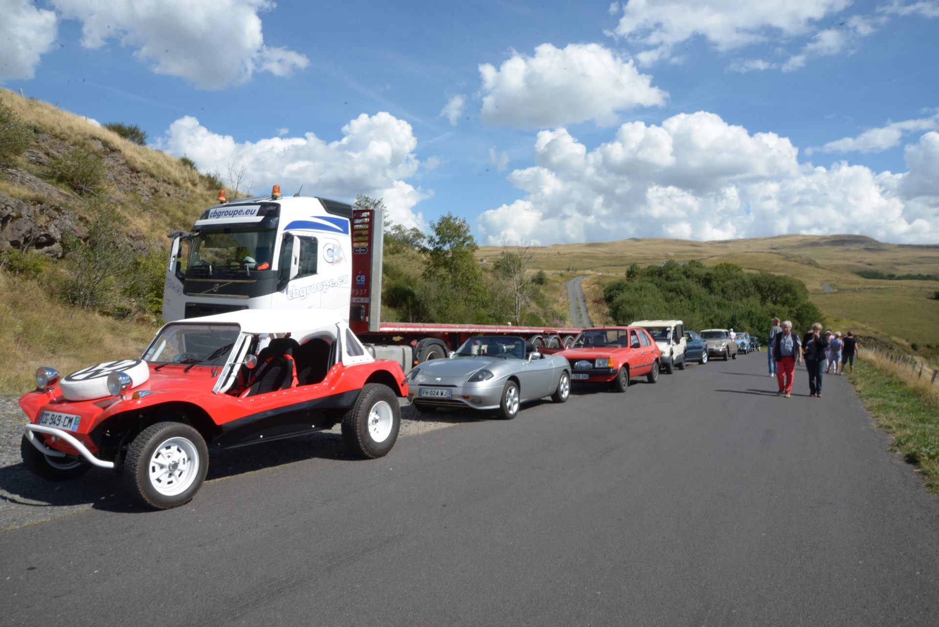 Cantal Buggy VW en tête